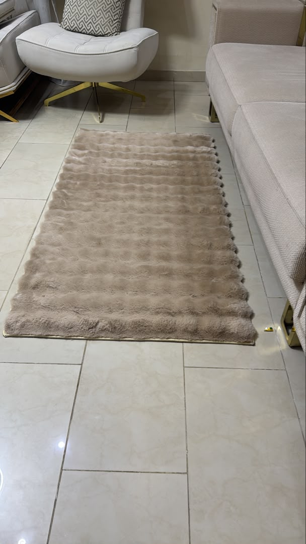 Descente de Lit ONDULÉ – Motif Vagues Modernes pour Chambre | Salam Déco