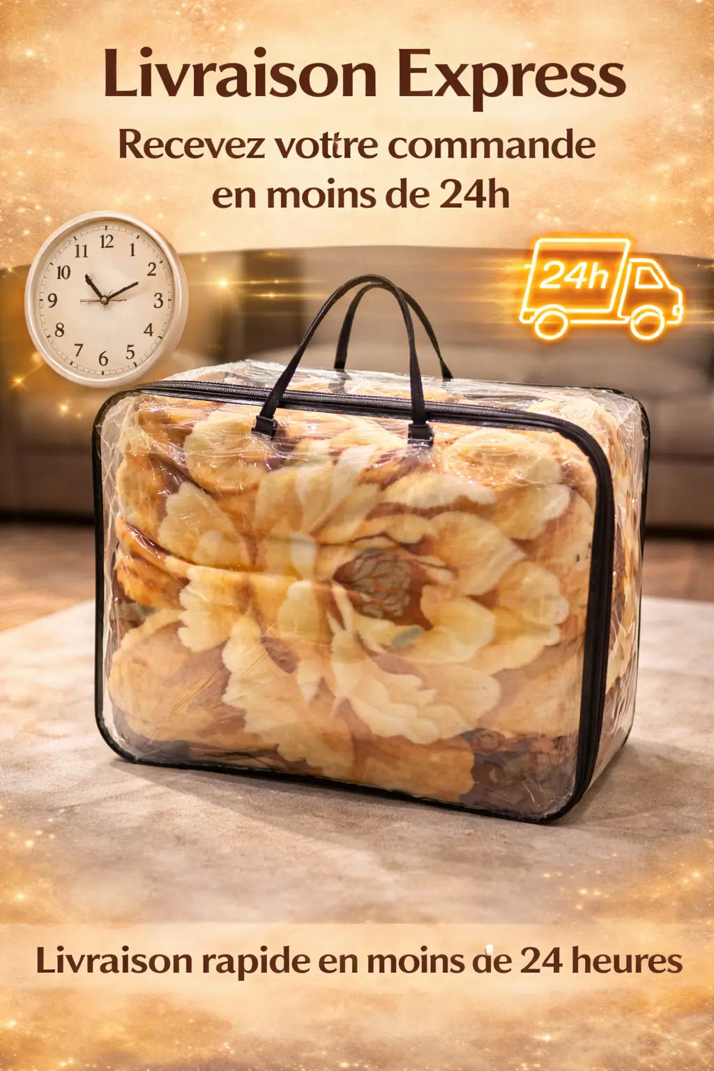 🥶 Couverture Hiver Luxe™ – Douce, épaisse et incroyablement chaude