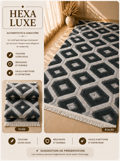 Moquette Premium 3m x 2m – Collection Salon Élégance (18 Modèles)