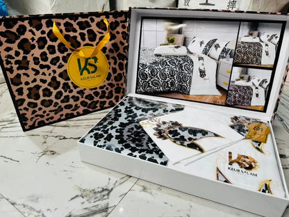 Parure de Lit Sultana – 6 Pièces • Modèle Premium Confort & Élégance