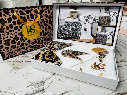 Parure de Lit Sultana – 6 Pièces • Modèle Premium Confort & Élégance