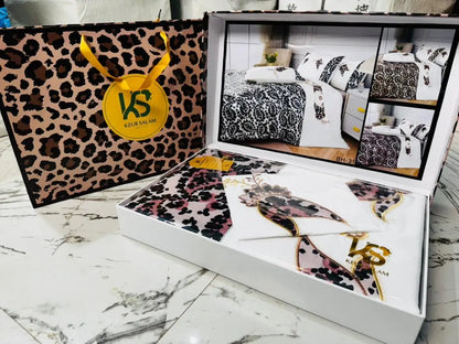 Parure de Lit Sultana – 6 Pièces • Modèle Premium Confort & Élégance