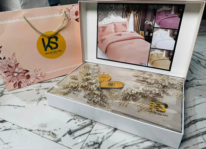 Parure de Lit Prestige Bella Perla – 6 pièces | Luxe & Élégance