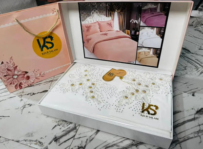 Parure de Lit Prestige Bella Perla – 6 pièces | Luxe & Élégance