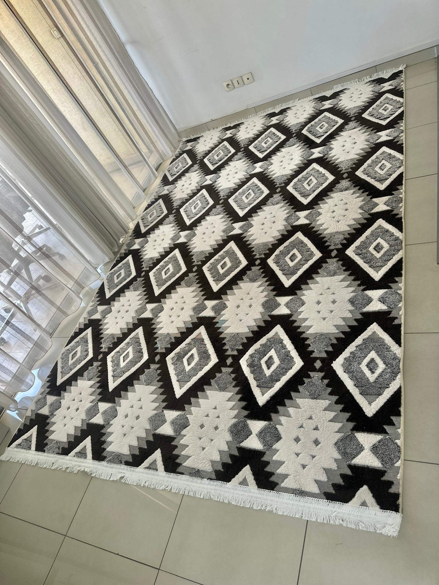 Détail texture moquette Chevron Sahara