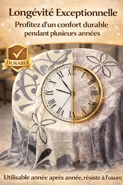 🥶 Couverture Hiver Luxe™ – Douce, épaisse et incroyablement chaude
